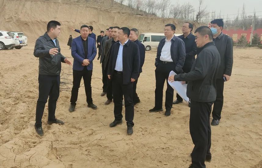 靖邊縣長孫利斌一行到東過境?；ǖ兰拔锪髦修D區(qū)PPP項目調研