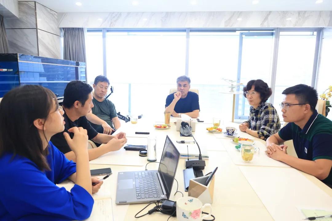 張延龍一行蒞臨基泰集團調研指導